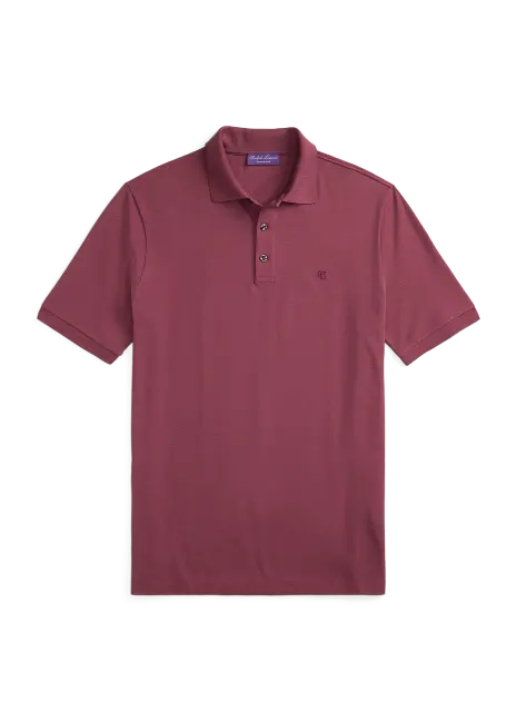 Ralph Lauren Custom Slim Fit Piqué Polo Shirt