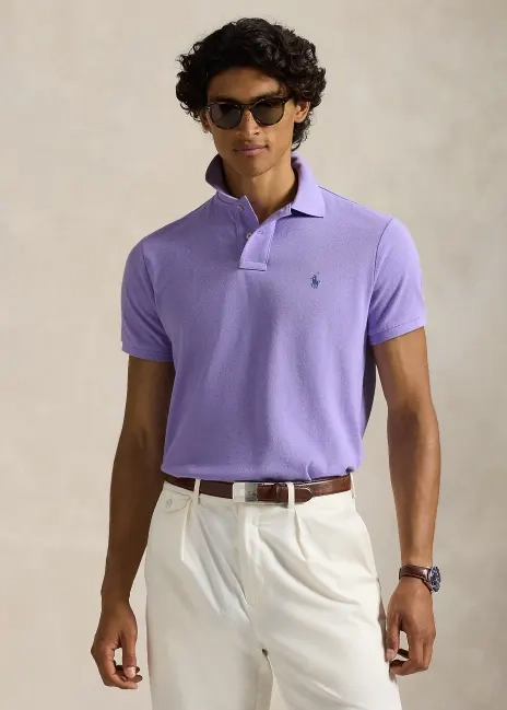 Ralph Lauren The Iconic Custom Slim Fit Mesh Polo