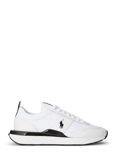 Ralph Lauren Train 89 Leather & Oxford Sneaker
