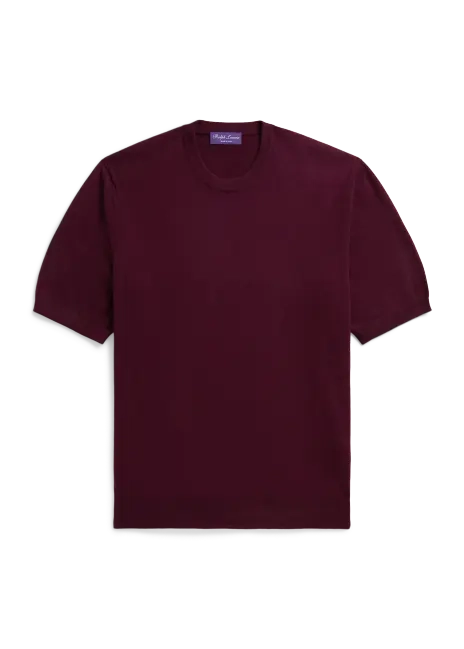 Ralph Lauren Cashmere Short-Sleeve Sweater