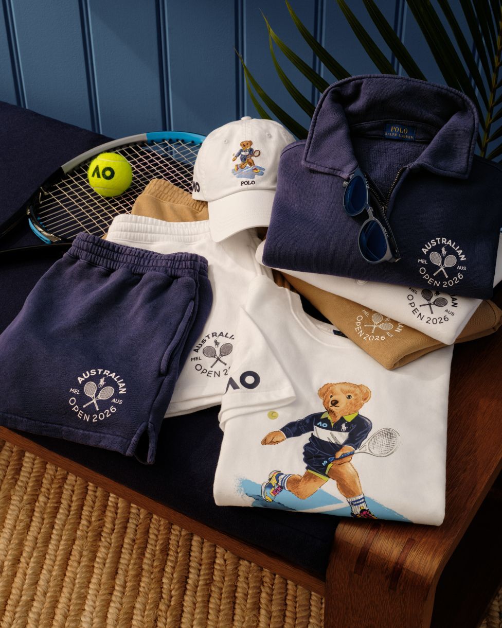 オーストラリアンオープン POLOベアボールキャップ AO テニス Polo Ralph Lauren Australian Open Polo Bear Ball Cap in White | MYER