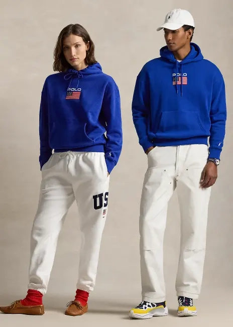 Ralph Lauren Flag Fleece Hoodie
