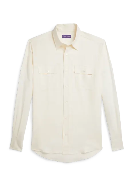 Ralph Lauren Silk-Linen Shirt