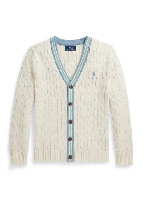 Ralph Lauren Cotton Cricket Cardigan