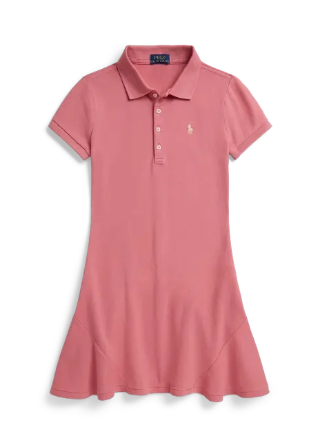 Ralph Lauren Stretch Mesh Polo Dress