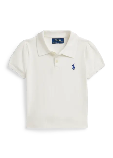 Ralph Lauren Cotton Short-Sleeve Polo Sweater