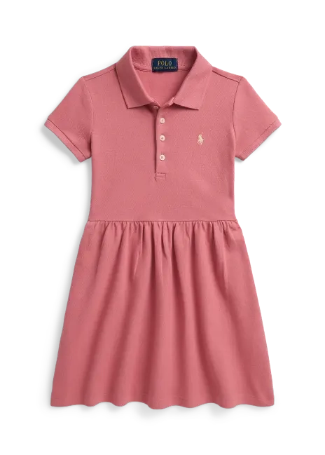 Ralph Lauren Stretch Mesh Polo Dress
