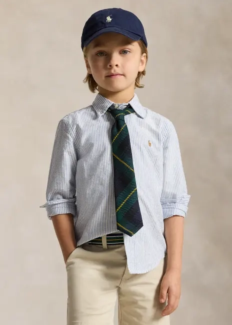 Ralph Lauren Striped Cotton Oxford Shirt