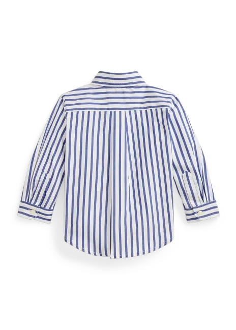 Ralph Lauren Striped Cotton Poplin Shirt