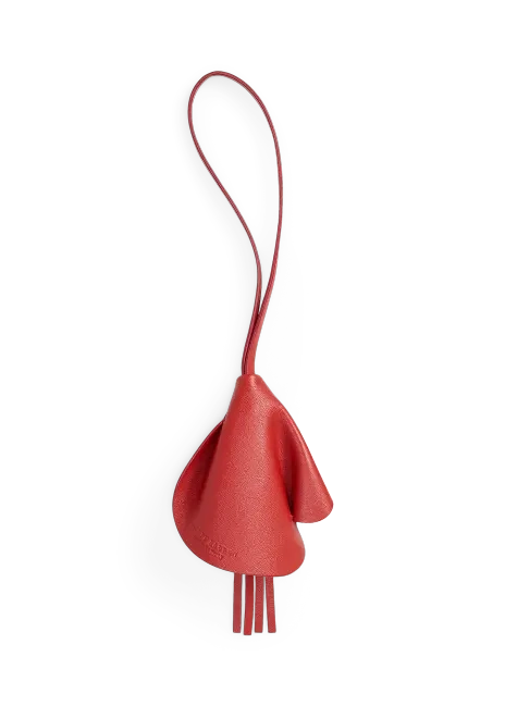 Ralph Lauren Floral Lambskin Bag Charm