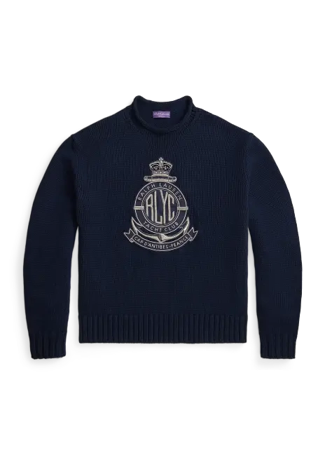 Ralph Lauren Relaxed Fit Bullion Cotton Sweater