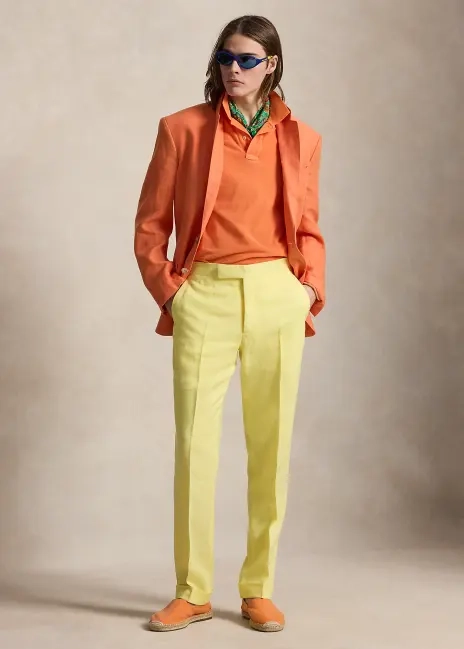 Ralph Lauren Linen Suit Trouser
