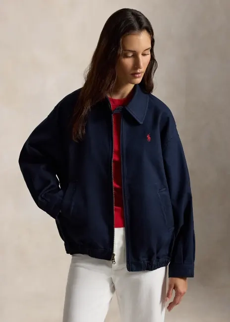 Ralph Lauren Oversized Cotton Windbreaker