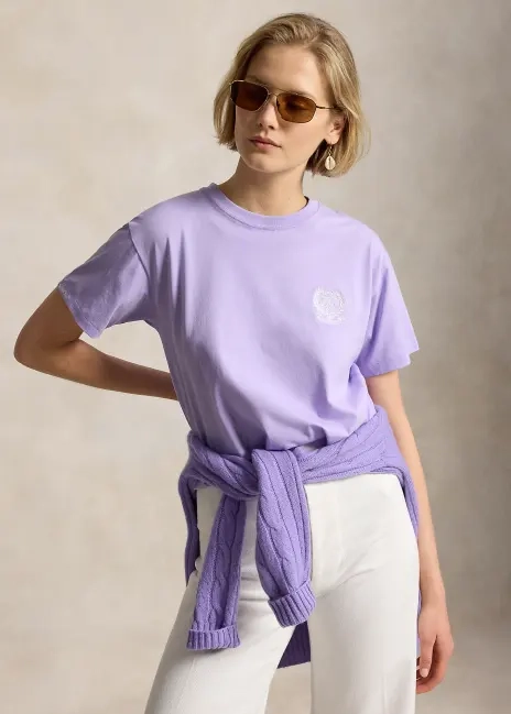 Ralph Lauren Wimbledon Classic Fit Cotton Tee