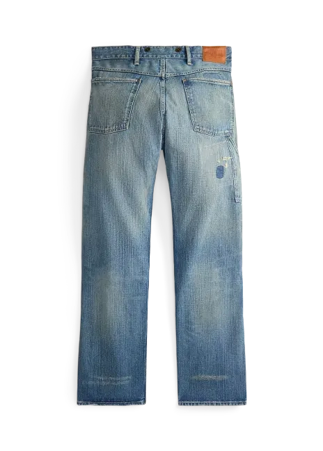 Ralph Lauren Straight Fit Eastborough Distressed Jean