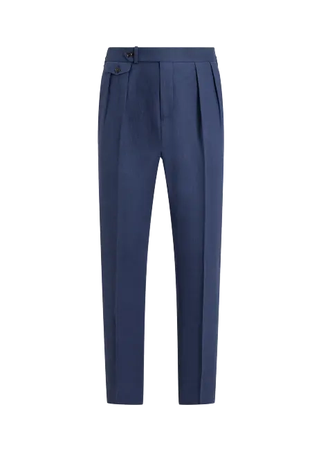 Ralph Lauren Pleated Linen Suit Trouser