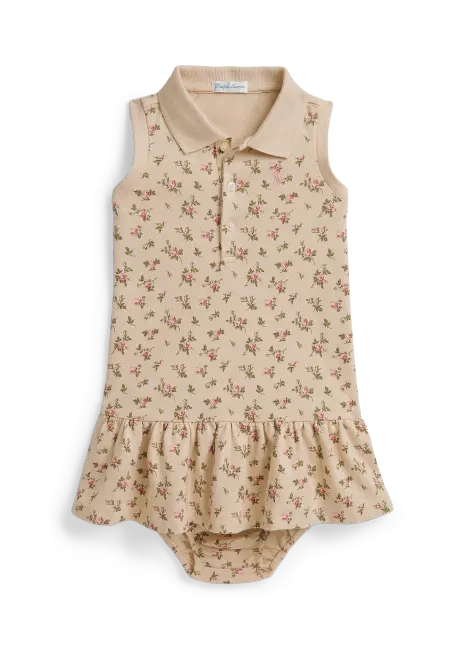 Ralph Lauren Infant Girls Knit Dress & Knit Panty