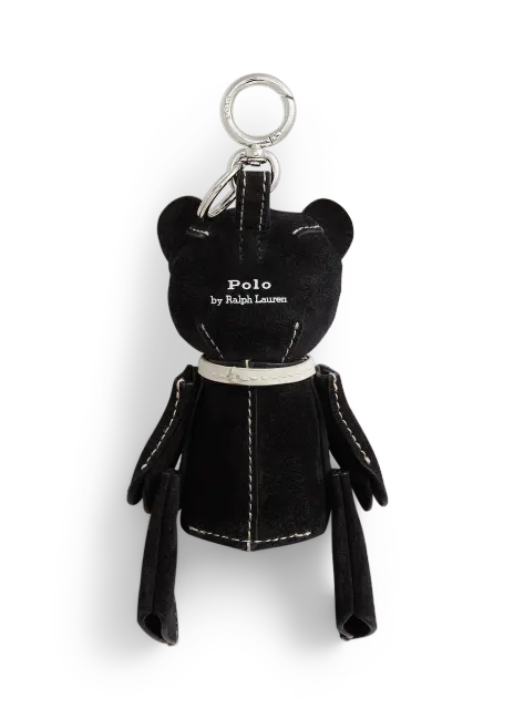 Ralph Lauren Suede Bowtie Polo Bear Charm