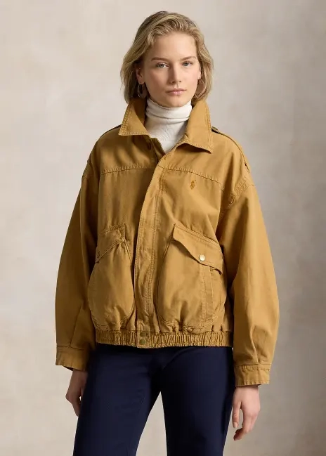 Ralph Lauren Cotton Canvas Utility Jacket