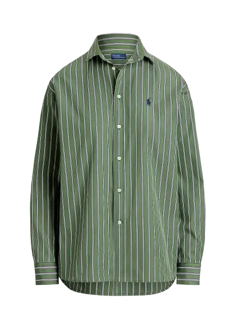 Ralph Lauren Relaxed Fit Striped Cotton Shirt