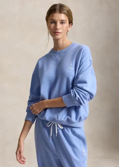 Ralph Lauren Fleece Logo Crewneck
