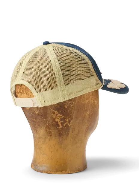 Ralph Lauren Logo-Patch Denim Trucker Cap
