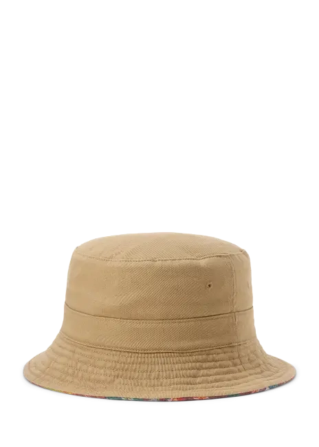 Ralph Lauren Reversible Twill-Flannel Bucket Hat