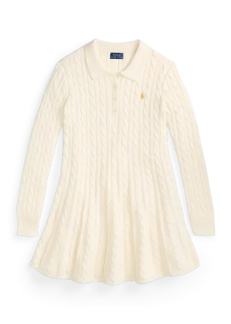 Ralph Lauren Cotton Polo Sweater Dress