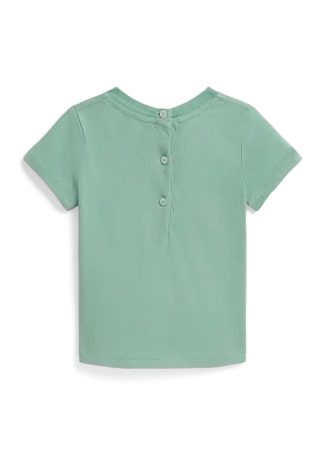 Ralph Lauren Dog-Print Cotton Jersey Tee