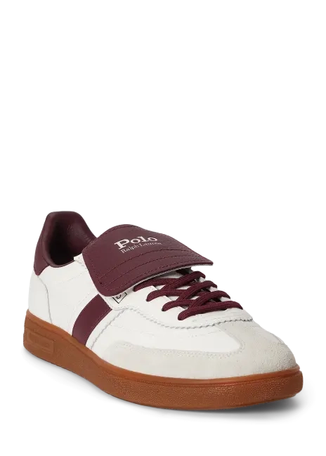 Ralph Lauren Bedford Leather-Suede Sneaker