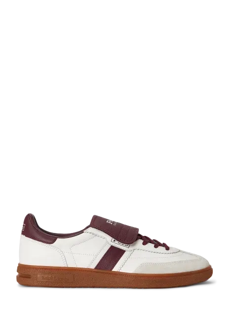 Ralph Lauren Bedford Leather-Suede Sneaker