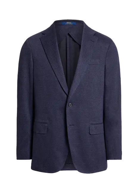 Ralph Lauren Polo Soft Modern Knit Herringbone Jacket