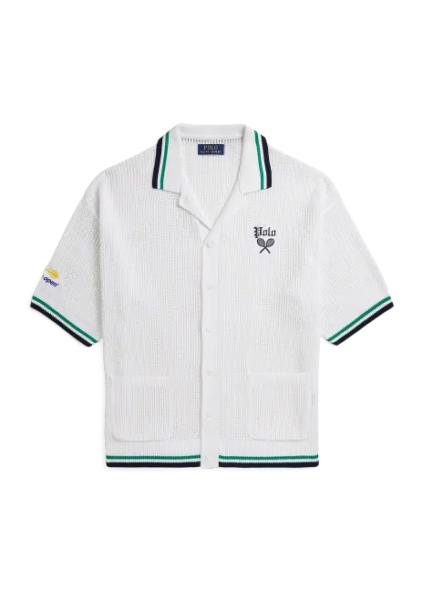 Ralph Lauren US Open Short-Sleeve Cardigan