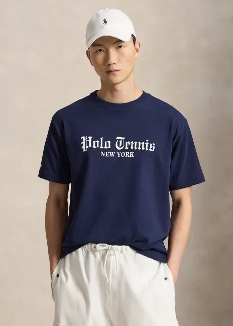 Ralph Lauren US Open Big Fit Polo Tennis T-Shirt