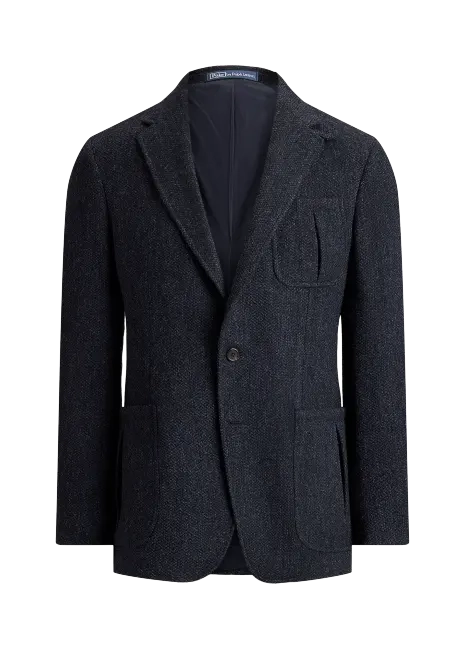 Ralph Lauren Polo Tailored Fit Tweed Suit Jacket