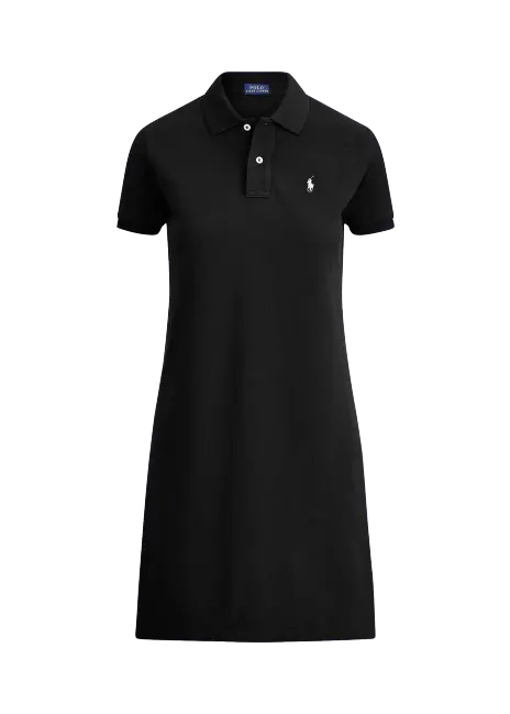 Ralph Lauren Cotton Mesh Polo Dress