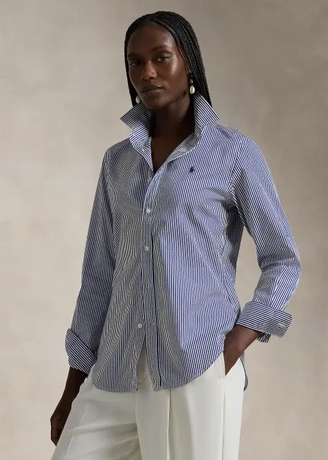 Ralph Lauren Slim Fit Striped Cotton Shirt