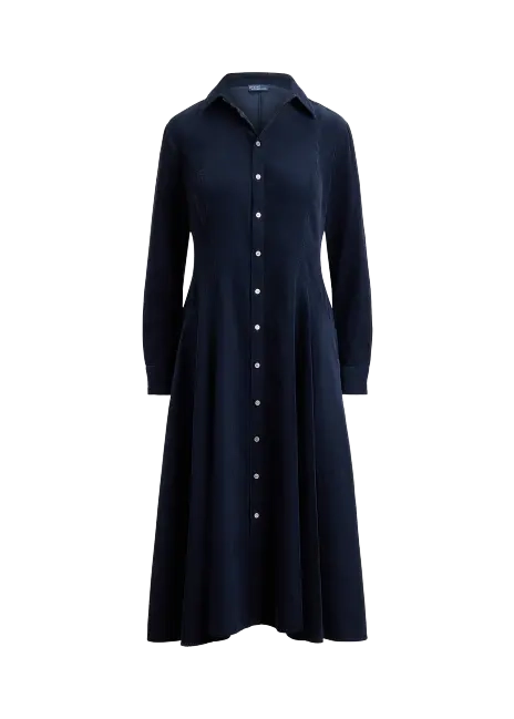 Ralph Lauren Corduroy A-Line Shirtdress
