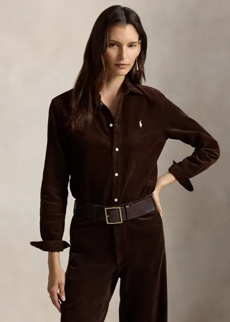 Ralph Lauren Classic Fit Cotton Corduroy Shirt