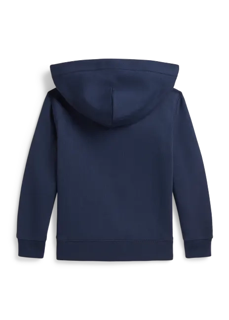 Ralph Lauren Patchwork-Logo Fleece Hoodie