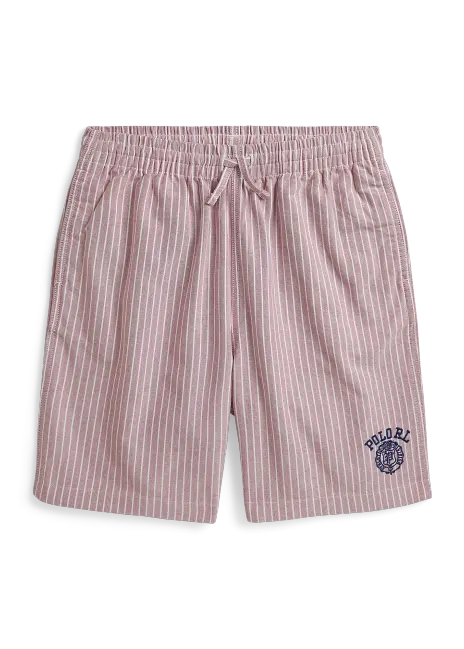 Ralph Lauren Big Fit Striped Cotton Oxford Short