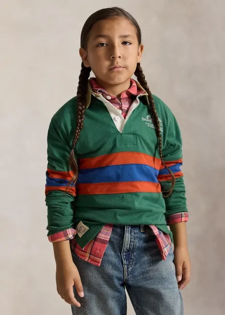 Ralph Lauren Polo Sportsman Cotton Rugby Shirt