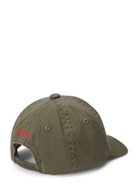 Ralph Lauren Polo Bear Twill Ball Cap