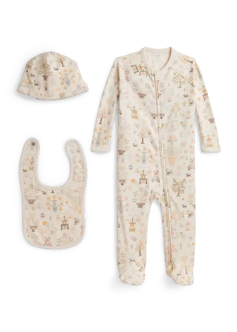 Ralph Lauren Polo Bear Cotton 3-Piece Gift Set
