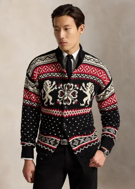 Ralph Lauren Relaxed Fit Cotton-Cashmere Cardigan