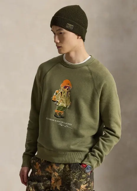 Ralph Lauren Polo Bear Fleece Sweatshirt