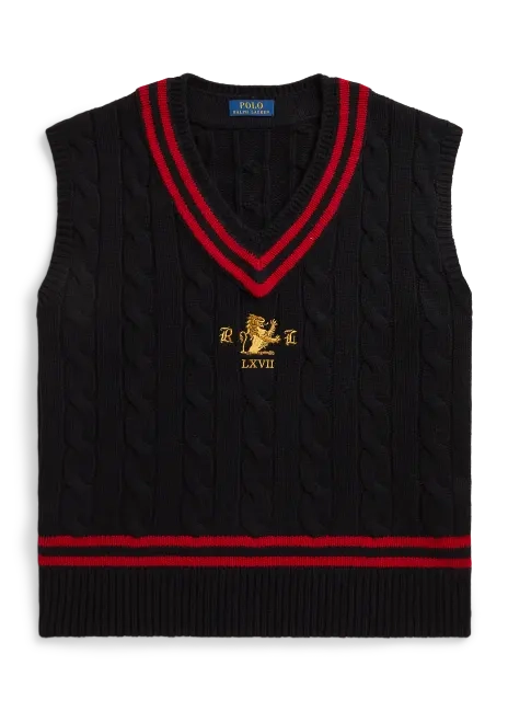 Ralph Lauren Wool Cricket Sweater Vest