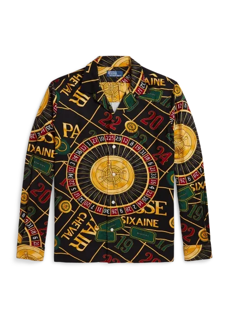 Ralph Lauren Classic Fit Casino Camp Shirt
