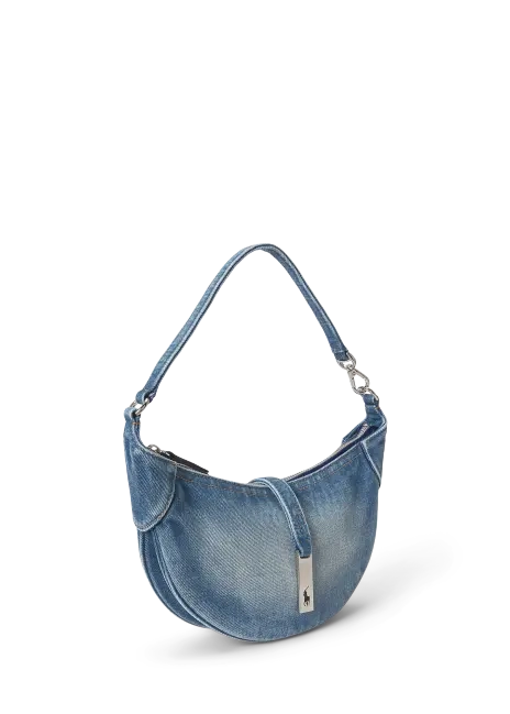 Ralph Lauren Polo ID Denim Mini Shoulder Bag