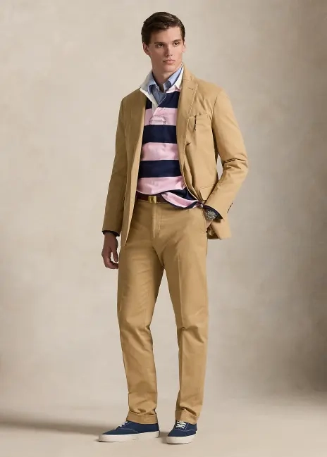 Ralph Lauren Stretch Chino Suit Trouser